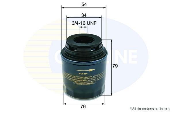 Купить EOF250 Comline Масляный фильтр  Touran (1.2 TSI, 1.4 FSI, 1.4 TSI)