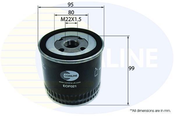 Купити EOF021 Comline Масляний фільтр  Фієста 4 (1.8 DI, TD 1.8)