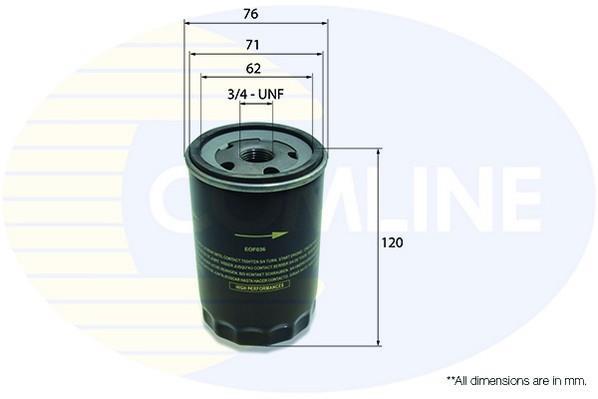 Купить EOF036 Comline Масляный фильтр  Ауди А3 (1.6, 1.8)