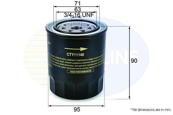 Купити CTY11140 Comline Масляний фільтр  Celica (1.6 LT, 1.6 ST)