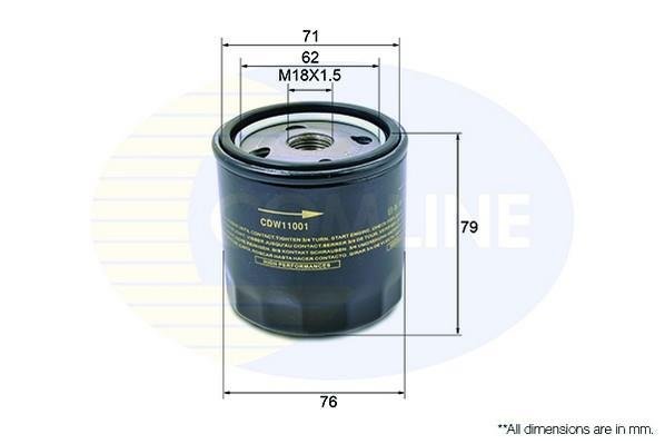 Купить CDW11001 Comline Масляный фильтр  Нексия (1.5, 1.6, 1.8)