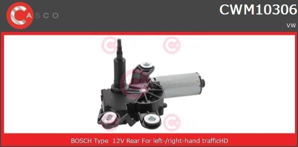 Купить CWM10306AS CASCO Мотор стеклоочистителя Passat B6