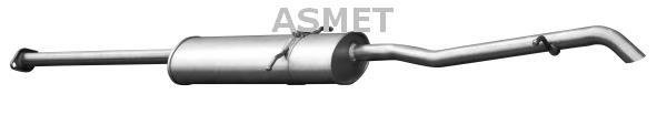 Купить 01.021 ASMET Глушитель A-Class W168 (A 140, A 160, A 190)