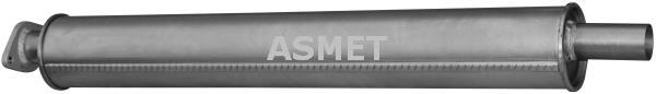 Купить 07.244 ASMET Средний глушитель C-Max 1 (1.6, 1.8, 2.0)