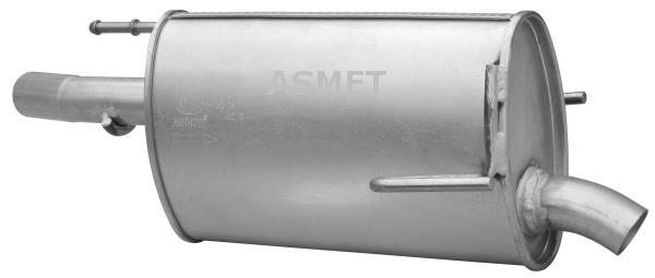 Купить 05.163 ASMET Глушитель Opel