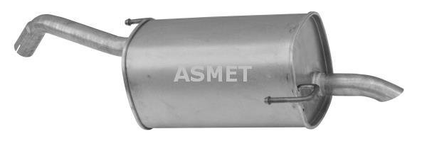Купить 14.050 ASMET Глушитель Micra (1.2 16V, 1.4 16V, 1.5 dCi)