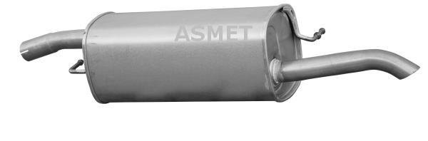 Купить 07.206 ASMET Глушитель Fusion 1.4 TDCi
