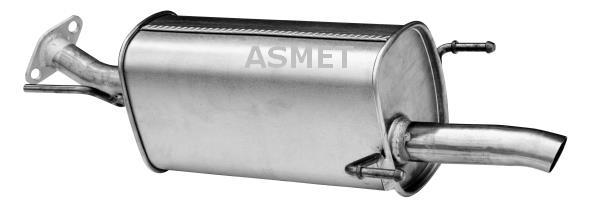 Купить 05.160 ASMET Глушитель Astra G (1.4, 1.6, 1.7, 1.8, 2.0)