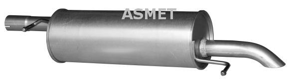Купить 04.083 ASMET Глушитель Passat B5 1.6