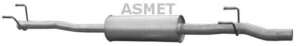 Купити 02.059 ASMET Середній глушник Sprinter 906 (2.1, 3.0)