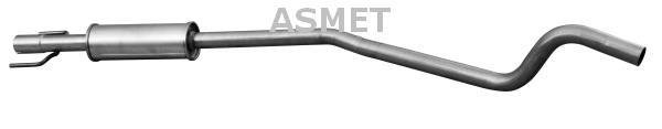 Купити 05.200 ASMET Середній глушник Astra G 1.7 CDTI