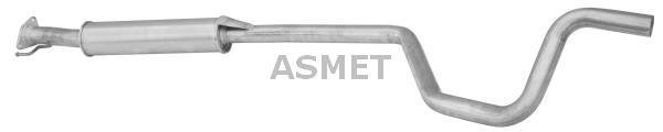 Купить 30.009 ASMET Средний глушитель Freelander 1.8 i 16V