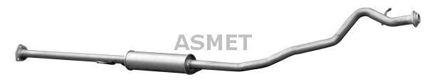 Купить 13.026 ASMET Средний глушитель Хонда СРВ (2.0 16V, 2.0 16V 4WD)
