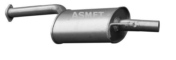 Купить 01.013 ASMET Средний глушитель Мерседес 190 W201 (2.0, D 2.0)