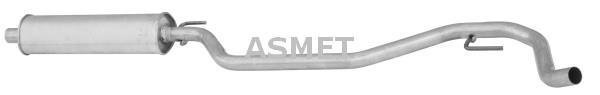 Купити 05.157 ASMET Середній глушник Vectra C (1.6, 1.8)