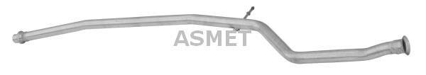 Купити 08.052 ASMET Труба вихлопного газа Peugeot 206 (1.1, 1.1 i, 1.4 i)