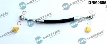 Купить DRM0685 DR.MOTOR - Трубка маслопроводу (черный метал)
