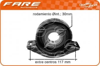 Купить 1698 Fare Подвесной подшипник кардана Citroen C5 (1, 2) (1.7, 2.0)