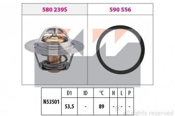 Купити 580 297 KW Термостат  Megane 1 2.0 16V