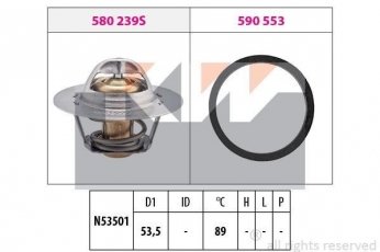 Купити 580 290 KW Термостат  Berlingo (1.1 i, 1.4 i)