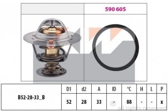 Купить 580 412 KW Термостат  X-Type (2.0 D, 2.2 D)