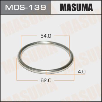 Купить MOS-139 Masuma Прокладки глушителя Х-Трейл (2.0 dCi, 2.0 dCi FWD)