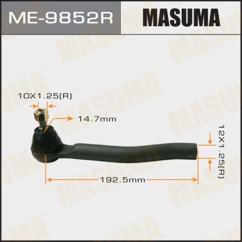 Купить ME-9852R Masuma Рулевой наконечник Juke (1.5, 1.6)