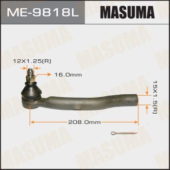 Купить ME-9818L Masuma Рулевой наконечник Lexus ES (250, 300, 350) (2.0, 2.5, 3.5)