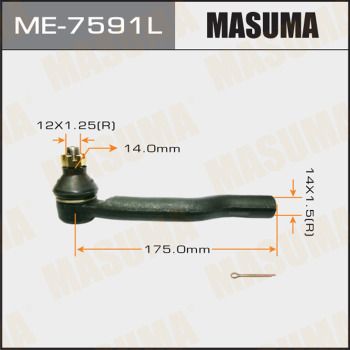Купити ME-7591L Masuma Рульовий наконечник Grand Vitara XL-7 (1.6, 2.0, 2.5, 2.7)