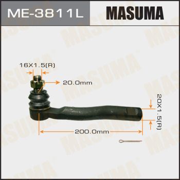 Купити ME-3811L Masuma Рульовий наконечник Ленд Крузер 100 (4.2 TD, 4.7)