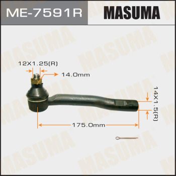 Купити ME-7591R Masuma Рульовий наконечник Grand Vitara XL-7 (1.6, 2.0, 2.5, 2.7)