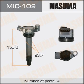 Котушка запалювання MIC-109 Masuma фото 1