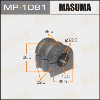 Купить MP-1081 Masuma Втулки стабилизатора Micra (1.4 16V, 1.6 160 SR, 160 SR)