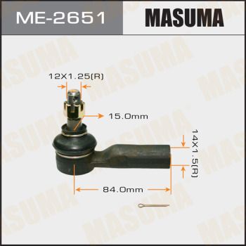 Купить ME-2651 Masuma Рулевой наконечник Королла (100, 120, 140, 150) (1.8 4WD, 2.0 D)