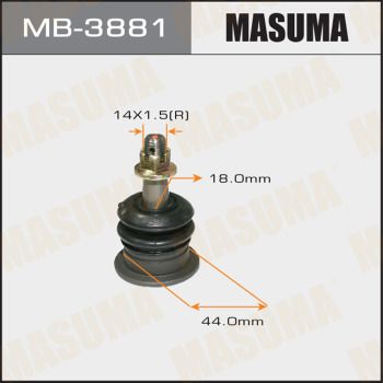 Купити MB-3881 Masuma Шарова опора Хайлюкс (2.5, 3.0)