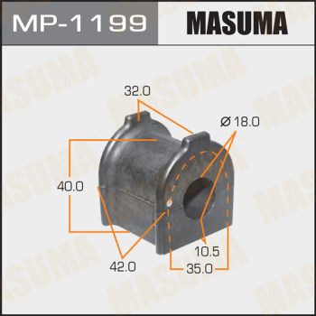 Купить MP-1199 Masuma Втулки стабилизатора Ленд Крузер (150, Pрадо) (2.7, 2.8, 3.0, 4.0)