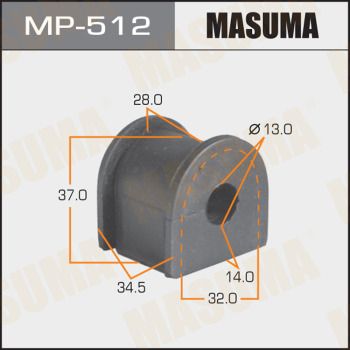 Купити MP-512 Masuma Втулки стабілізатора HR-V 1.6 16V 4WD