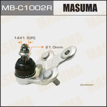 Купити MB-C1002R Masuma Шарова опора Highlander (2.7, 3.5, 3.5 4WD)