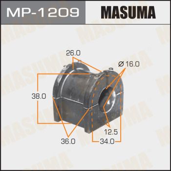 Купити MP-1209 Masuma Втулки стабілізатора Outlander 3 (2.0, 2.2 Di-D 4WD)