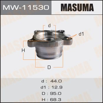 Підшипник маточини MW-11530 Masuma –  фото 1
