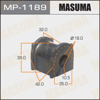 Купити MP-1189 Masuma Втулки стабілізатора Land Cruiser (150, Prado) (2.7, 2.8 D-4D, 3.0 D-4D)