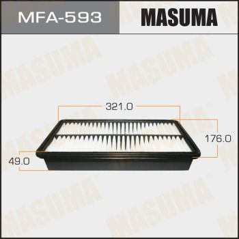 Купить MFA-593 Masuma Воздушный фильтр  Мазда 626 2.0 Turbo DI