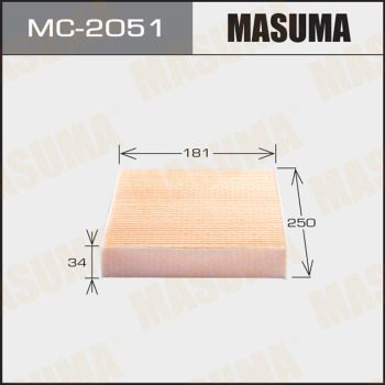 Салонний фільтр MC-2051 Masuma –  фото 1