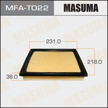 Повітряний фільтр MFA-T022 Masuma –  фото 1