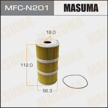 Масляний фільтр MFC-N201 Masuma –  фото 1