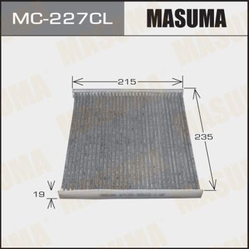 Салонный фильтр MC-227CL Masuma –  фото 1