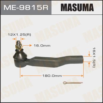 Купити ME-9815R Masuma Рульовий наконечник Avensis T27 (1.6, 1.8, 2.0, 2.2)