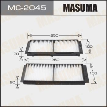 Купить MC-2045 Masuma Салонный фильтр  Mazda