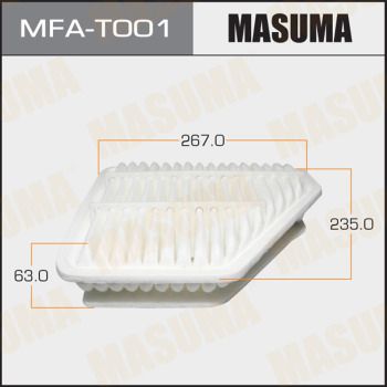 Купить MFA-T001 Masuma Воздушный фильтр  Аурис (1.4 D-4D, 2.0 D-4D, 2.2 D)
