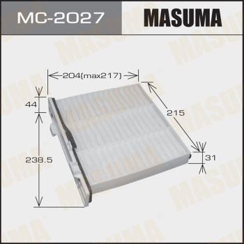 Купить MC-2027 Masuma Салонный фильтр  Митсубиси